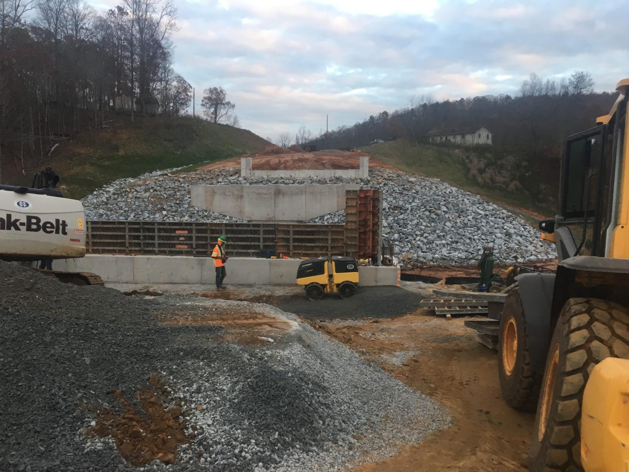 VDOT B41 Lynchburg Route 622 Reconstruction Kanawha Stone Company